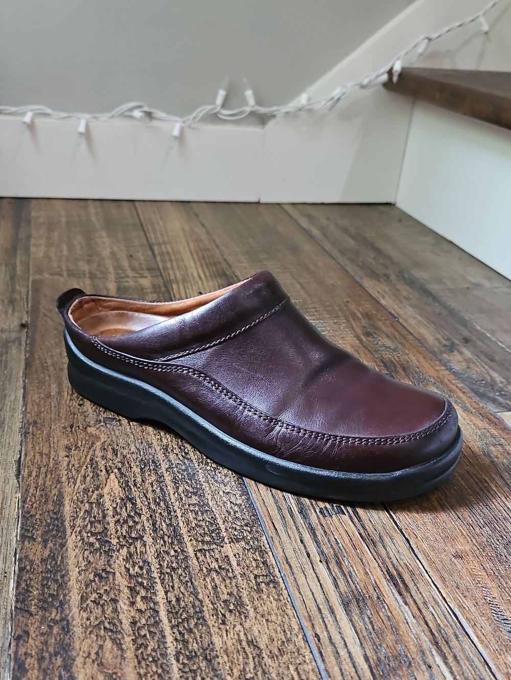 Birkenstock Footprints Women's Slip-On Leather Mule - Brown